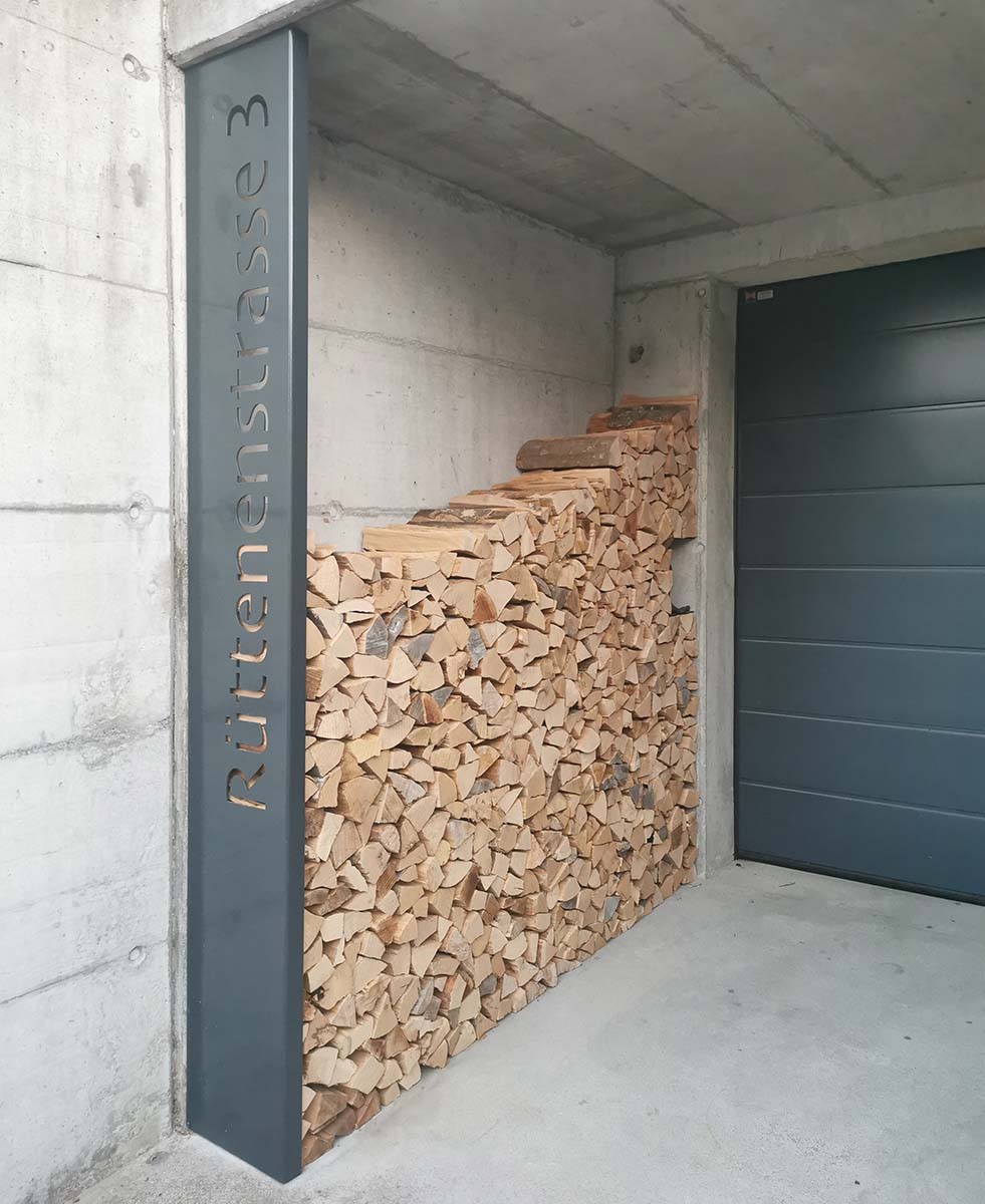 CAMPO Seitenwand aus Aluminium RAL Pulverbeschichtet