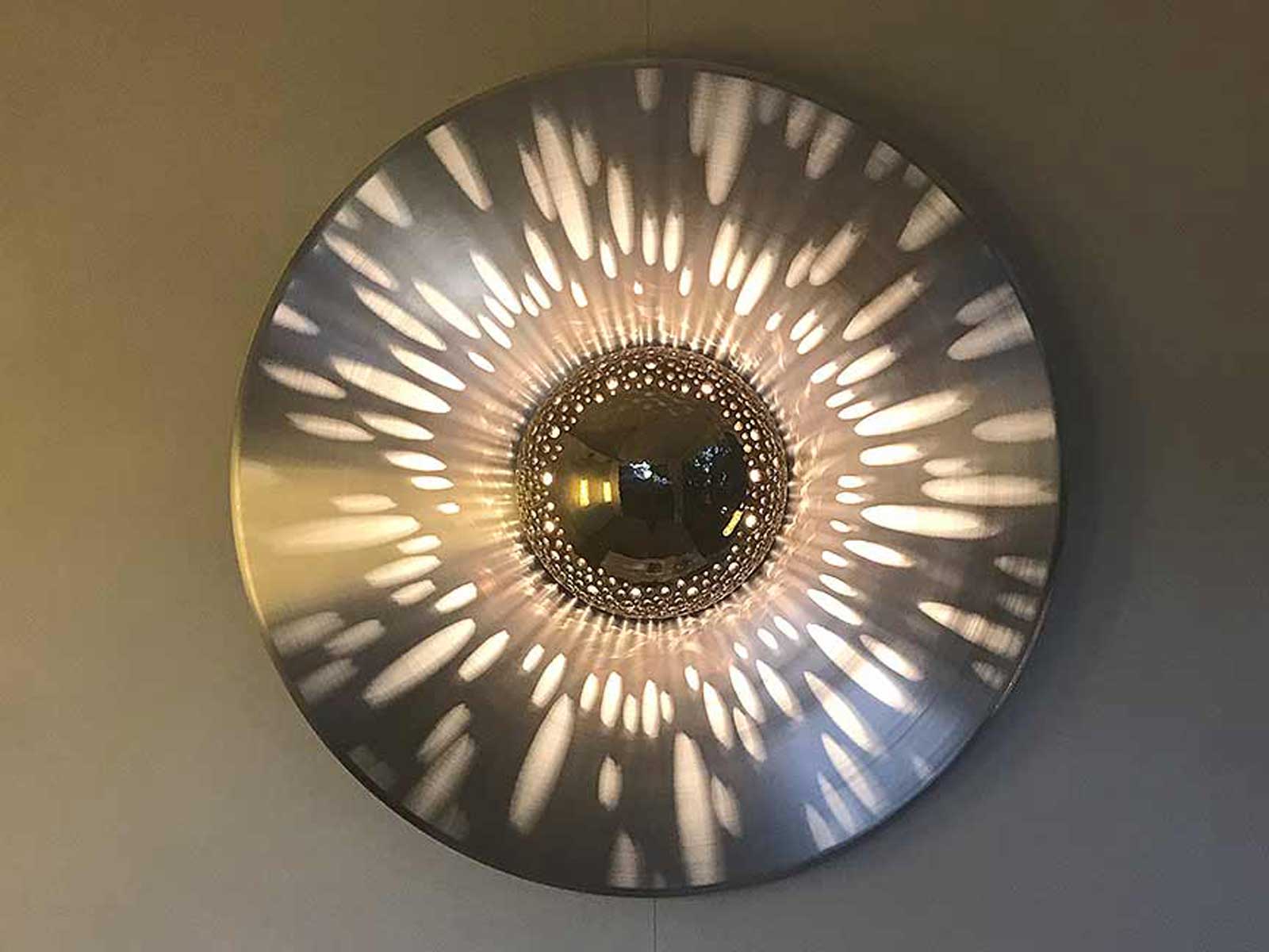 Keramik Lichtobjekt "Eye" von Peter Hansen